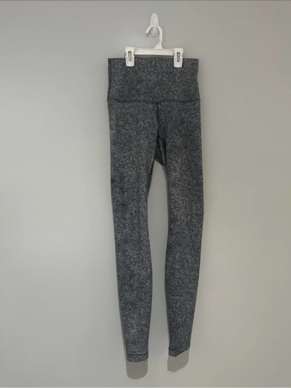 lululemon athletica Heathered Dark Gray High-Waisted Leggings